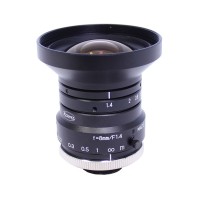 Kowa LM8HC 1" 8mm F1.4 Manual Iris C-Mount Lens, 2 Megapixel Rated